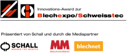 Schweisstec Internationale Fachmesse für Fügetechnologie BlechexpoAward Beschreibung 01 uai Schweisstec Internationale Fachmesse für Fügetechnologie BlechexpoAward Beschreibung 01 uai